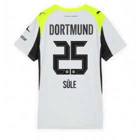 Dámské fotbalový oblečení Borussia Dortmund Niklas Sule #25 Venkovní košile 2025-26 Krátkým Rukávem